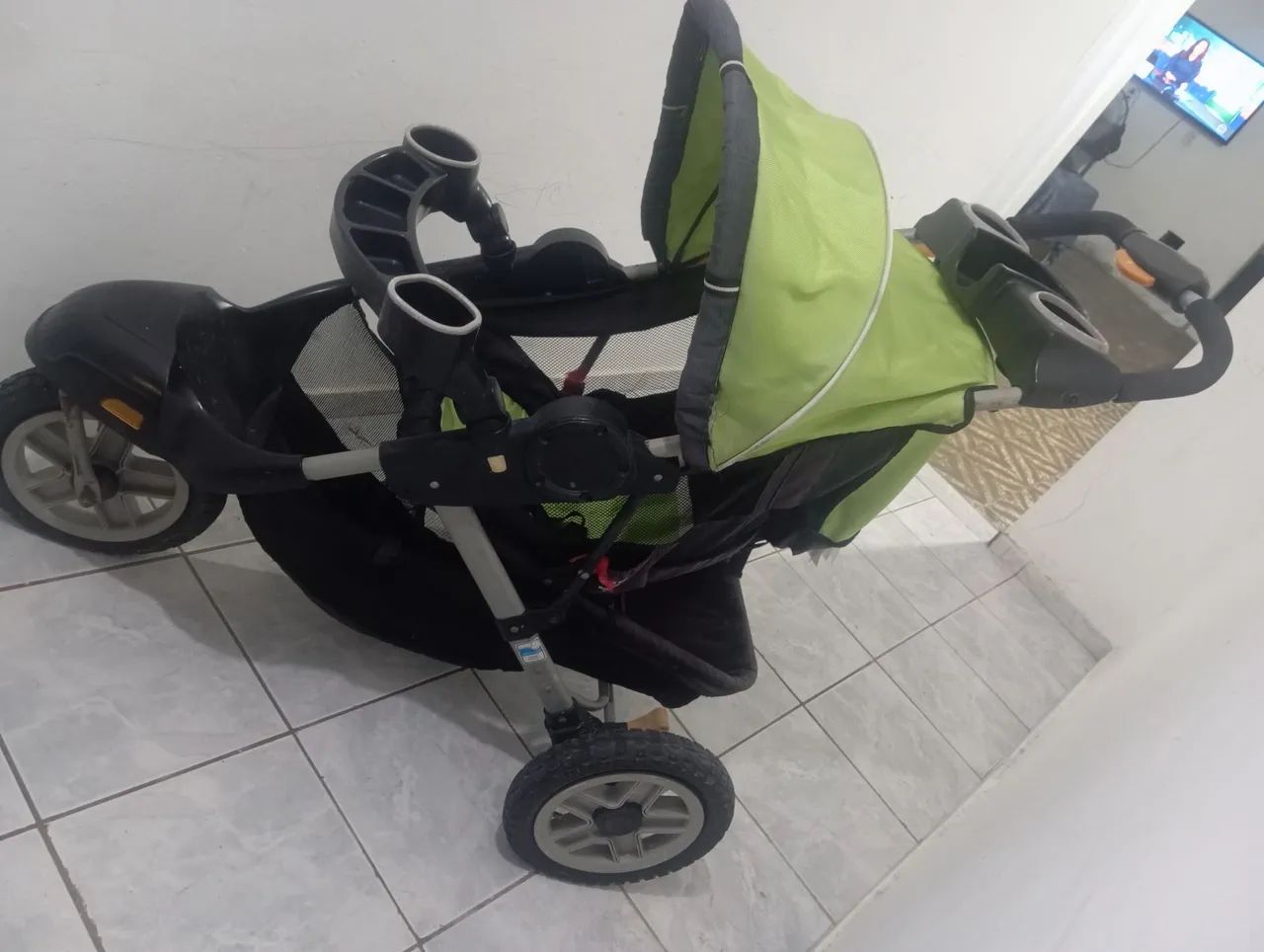 Carrinho de beb ê da jeep - Foto 2