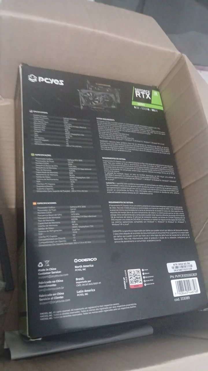 Placa de video rtx 3050 6dvram - Foto 3
