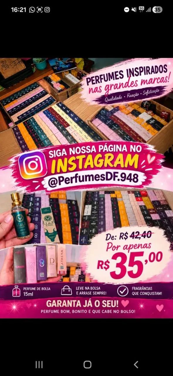 Perfumes de 100 mls originas - Foto 5