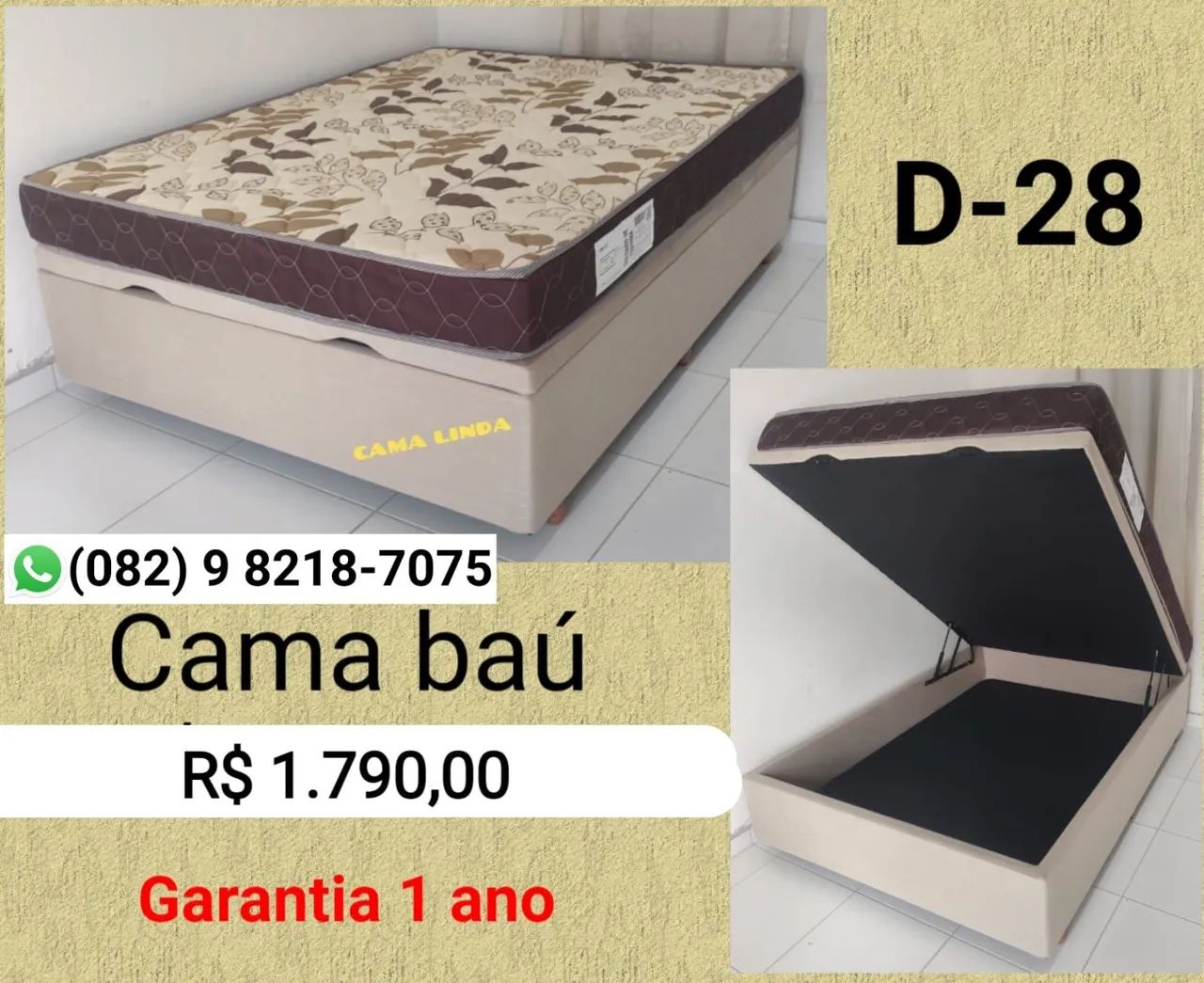 Cama Box Entrega Grátis Para Maceió Alagoas  - Foto 5