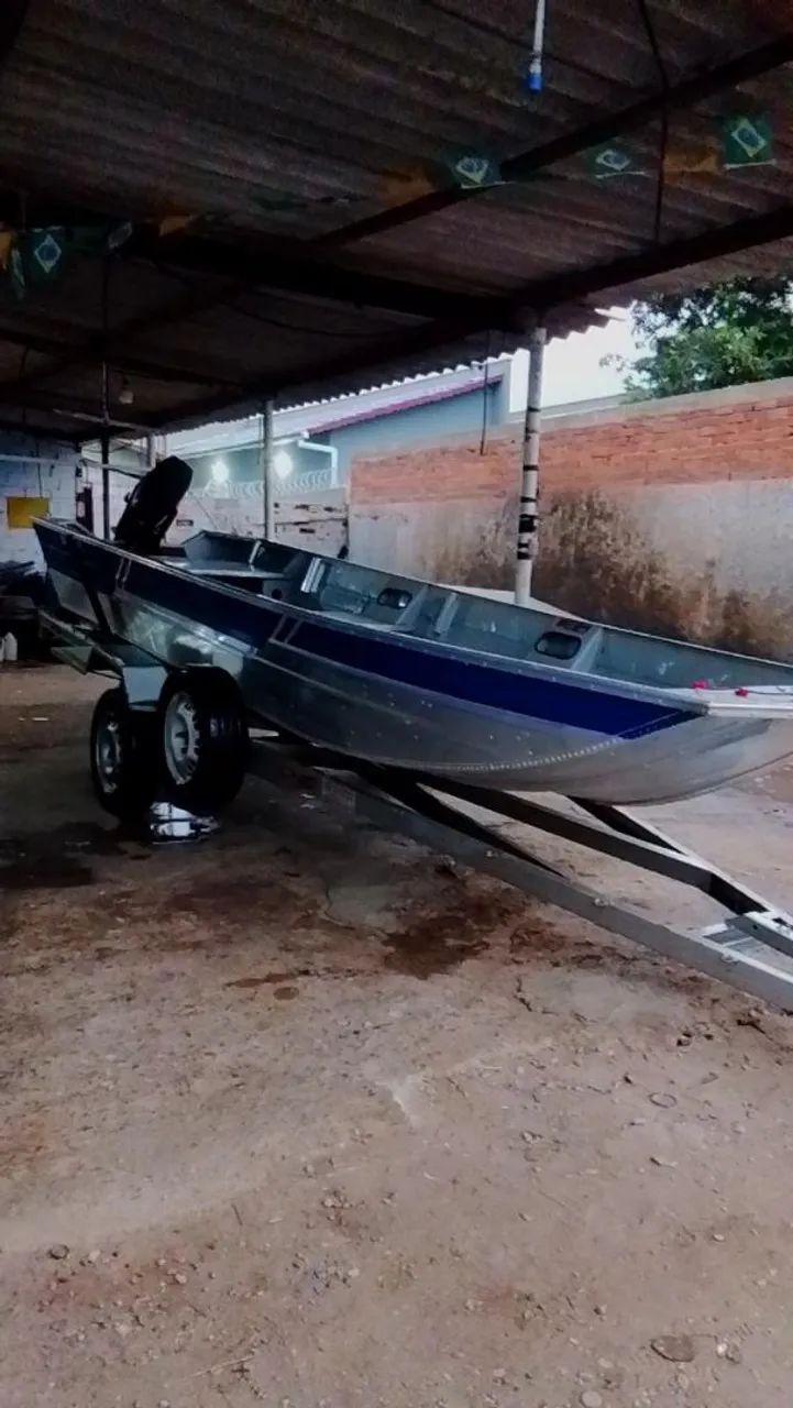 Barco Canoa tralha completa  - Foto 2