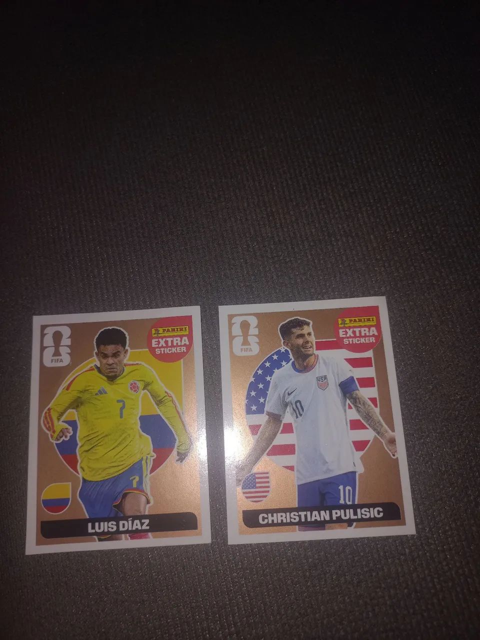 LUIS DÍAZ BRONZE, CRHISTIAN PULISIC BRONZE 80R$ CADA UMA - Foto 2