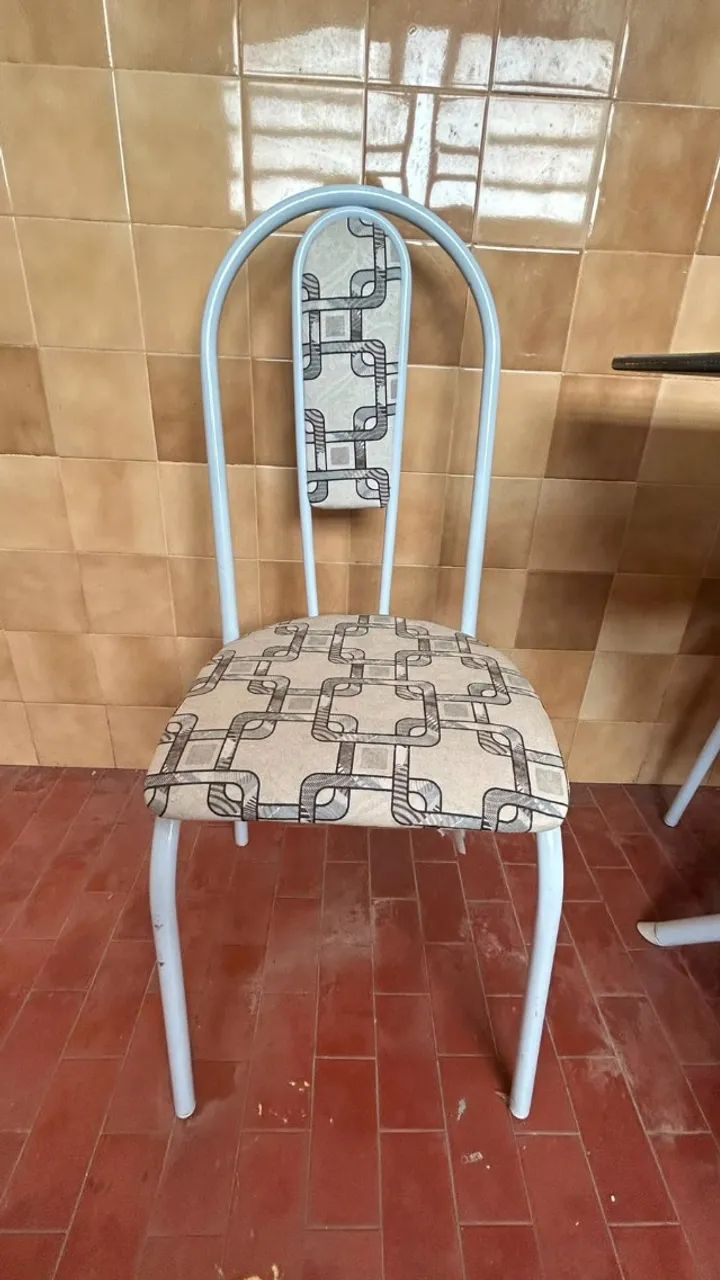 Conjunto de Mesa de jantar quadrada com cadeiras - Foto 3