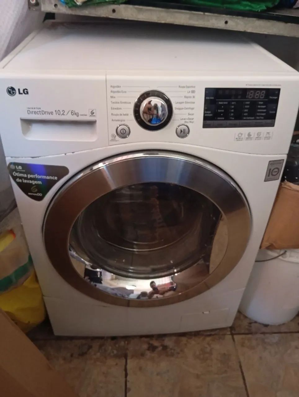 Máquina Lava e seca LG 