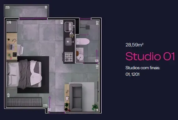 PLANTA 28m²
