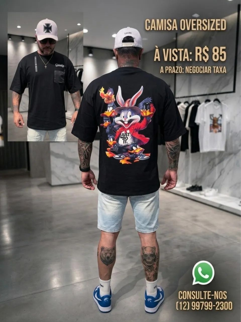 Camisa over  - Foto 4