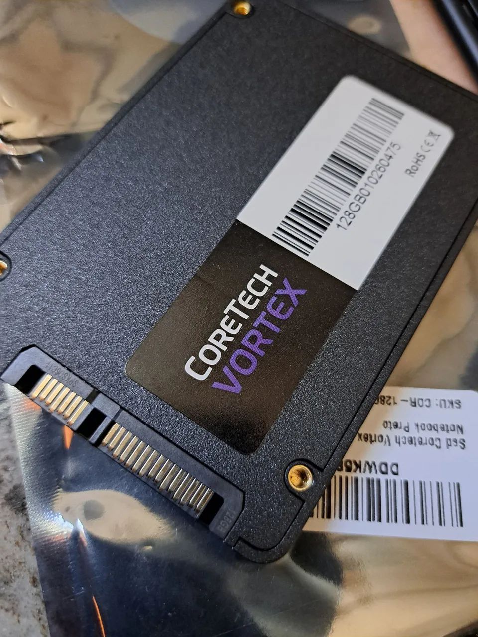 SSD sata 128GB CoreTech novo sem uso  - Foto 2