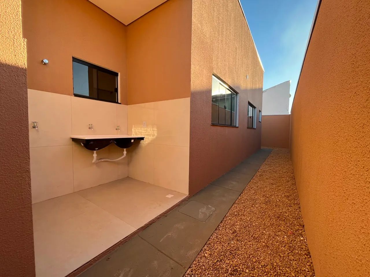 Casa nova com 2 quartos e churrasqueira no Bertaville, em Palmas/TO - Foto 5