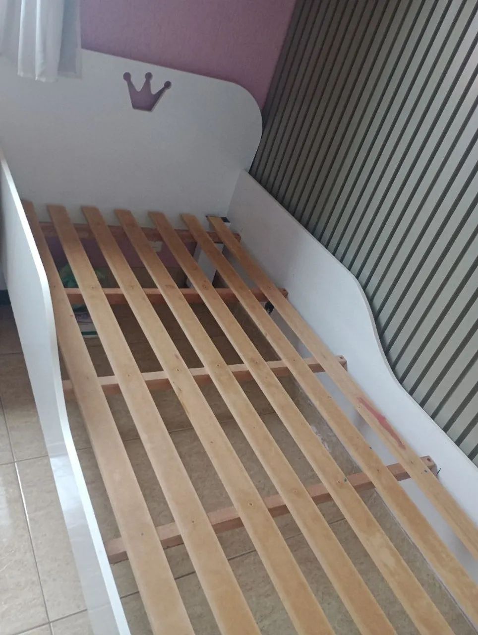 Cama infantil reforçada 