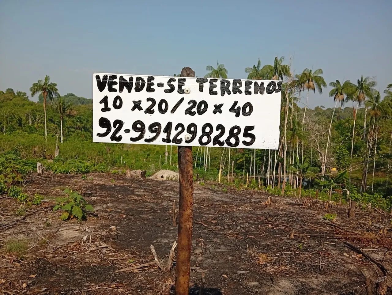 Lotes comunidade Santa Maria 