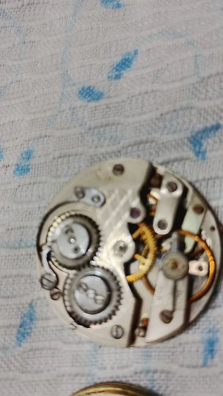 Duas máquinas de Relógio de bolso Antigas  - Foto 5