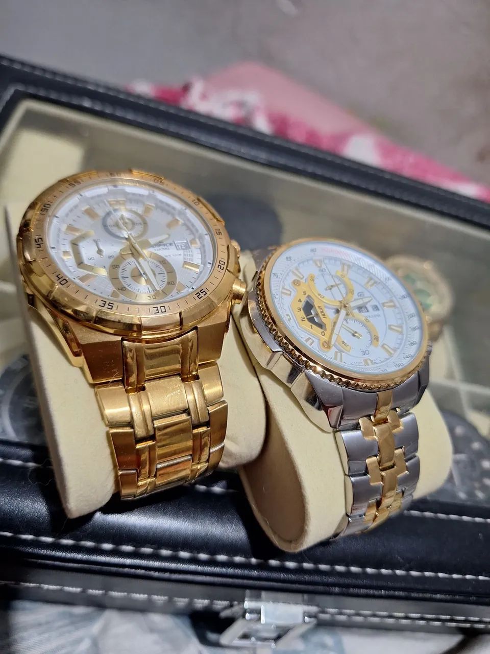 Dois relógios Casio Edifice 