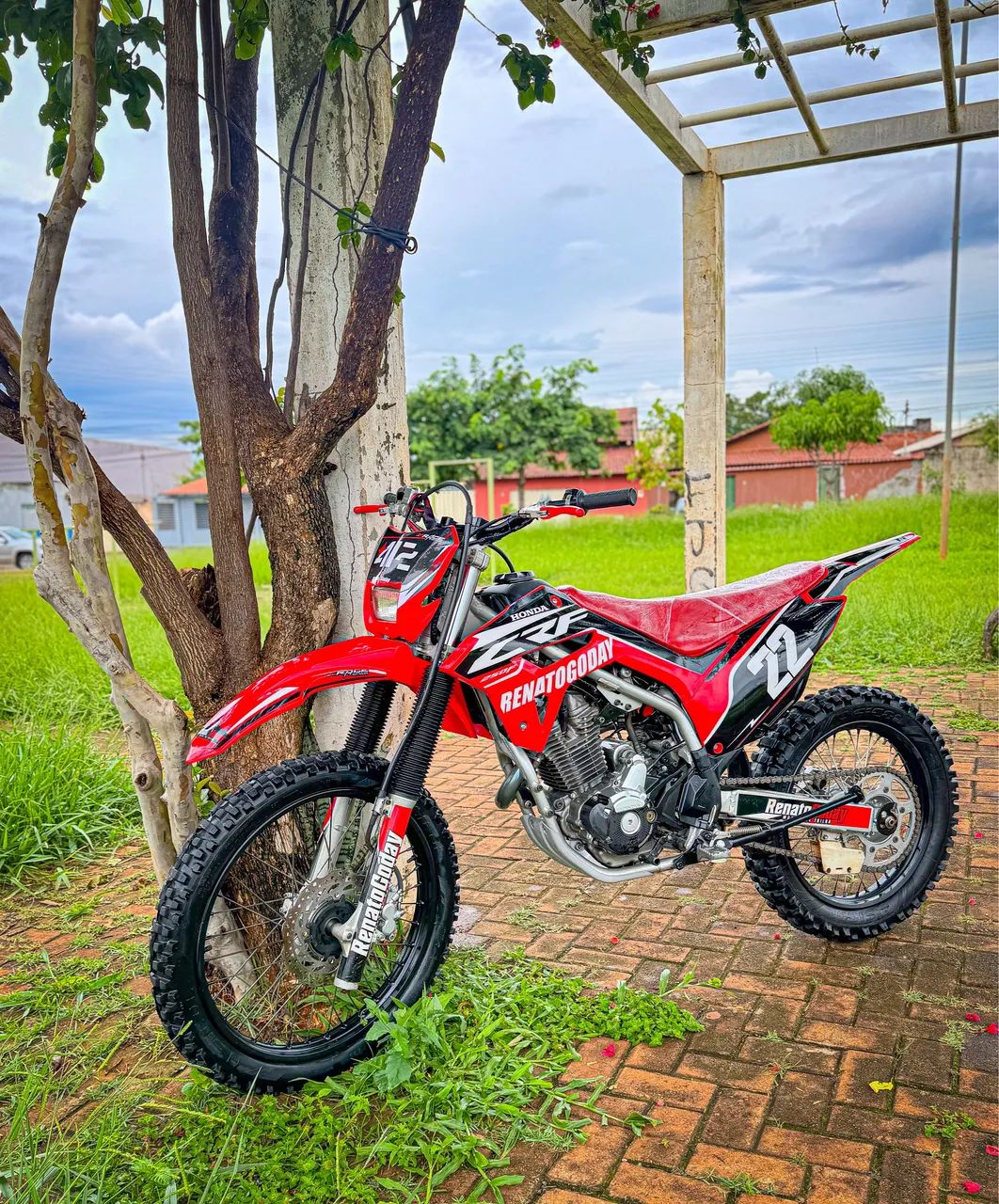CRF 250F / 2024/ CHEIA DE ACESSÓRIOS / PEGO CRF 230 NA TROCA - Foto 4