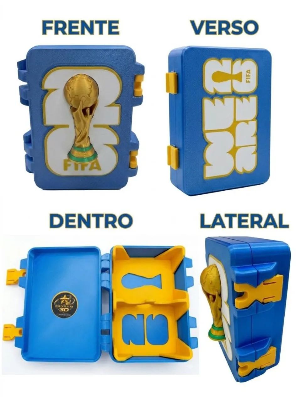 CAIXA PARA FIGURINHAS DA COPA - Foto 4