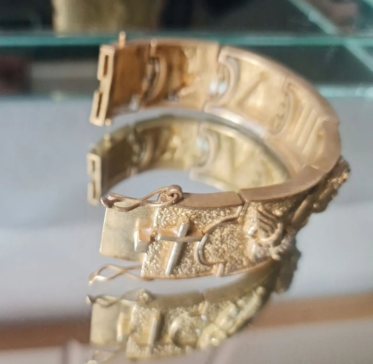 Pulseira banhada em ouro  - Foto 3