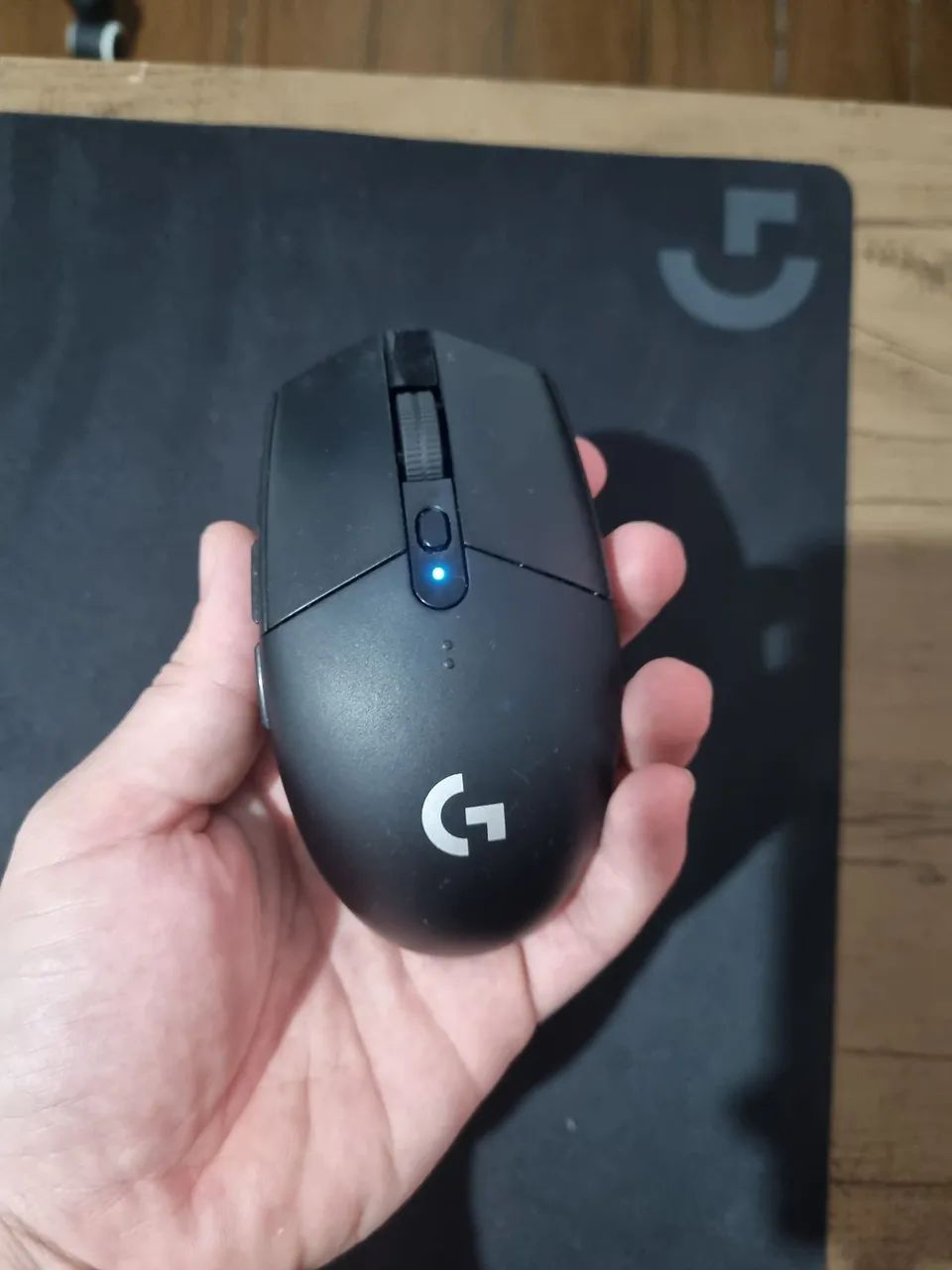 Mouse Gamer Logitech G305 LIGHTSPEED + Mousepad Logitech - Foto 2