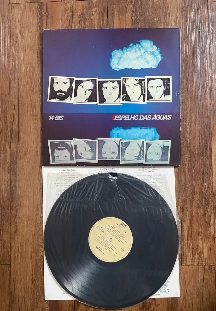 Vinil 14 Bis Espelho das Águas Original com Encarte
