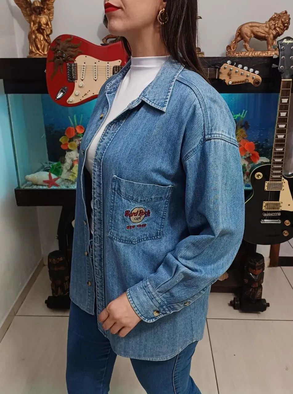 Camisa jeans Hard Rock original  - Foto 3