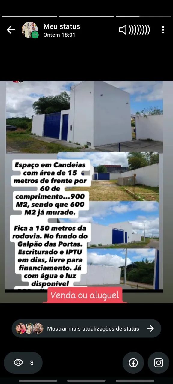 Espaço em Candeias-BA
