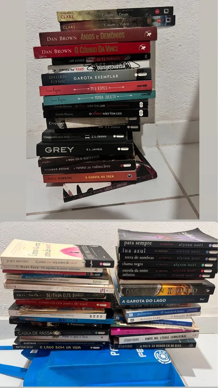 Livros 400,00 todos 