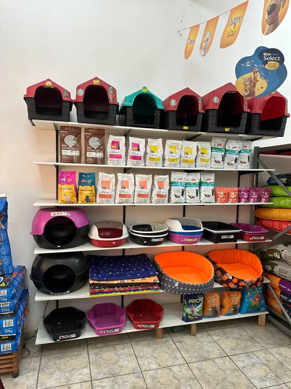 Fundo de loja pet casa de ração  - Foto 3