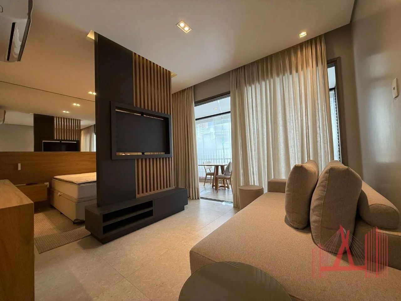 Studio MOBILIADO para Locação com 1 dormitório, 1 vaga de garagem, com 55 m² - Itaim Bibi - Foto 4