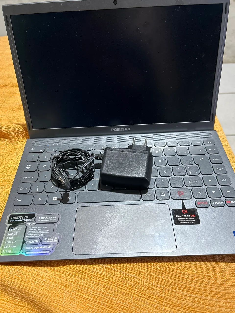 Notebook Positivo Motion Gray muito conservado, usado poucas vezes - Foto 2