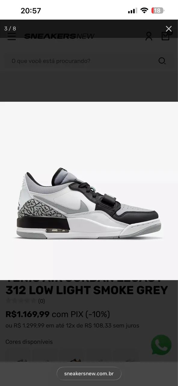 TÊNIS AIR JORDAN LEGACY 312 - Foto 3