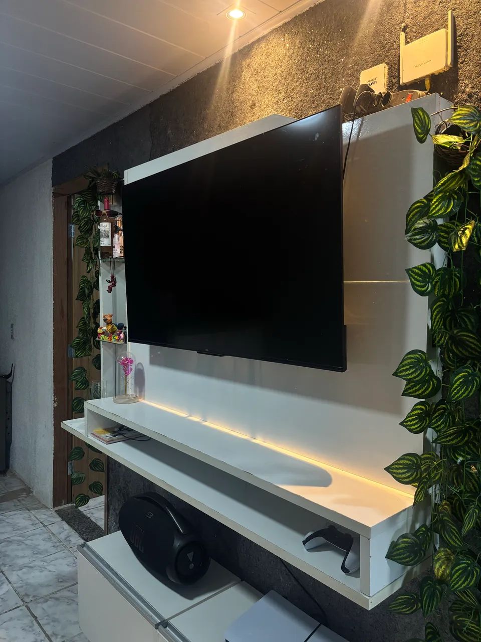 Painel branco com Vidro  - Foto 2