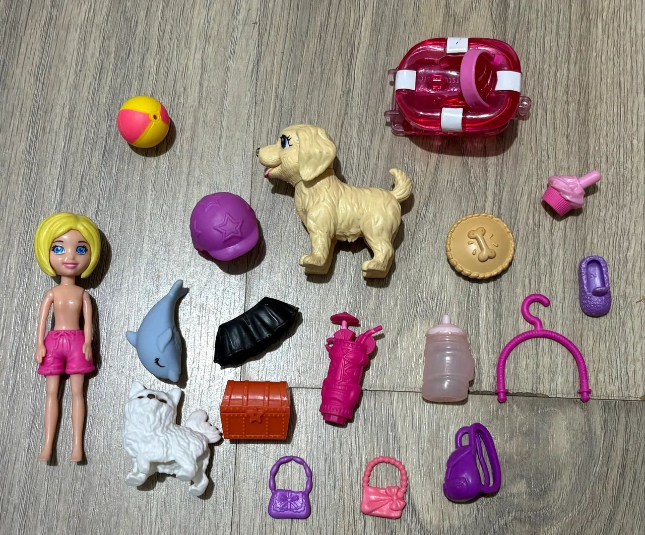 Lote Brinquedos Acessórios de Boneca
