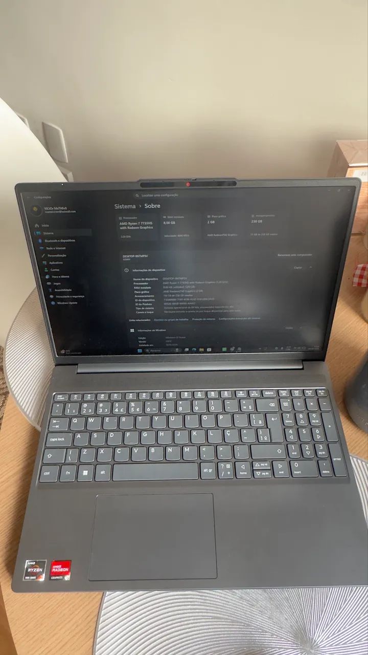 Notebook Lenovo ideal pad slim3 - Foto 2
