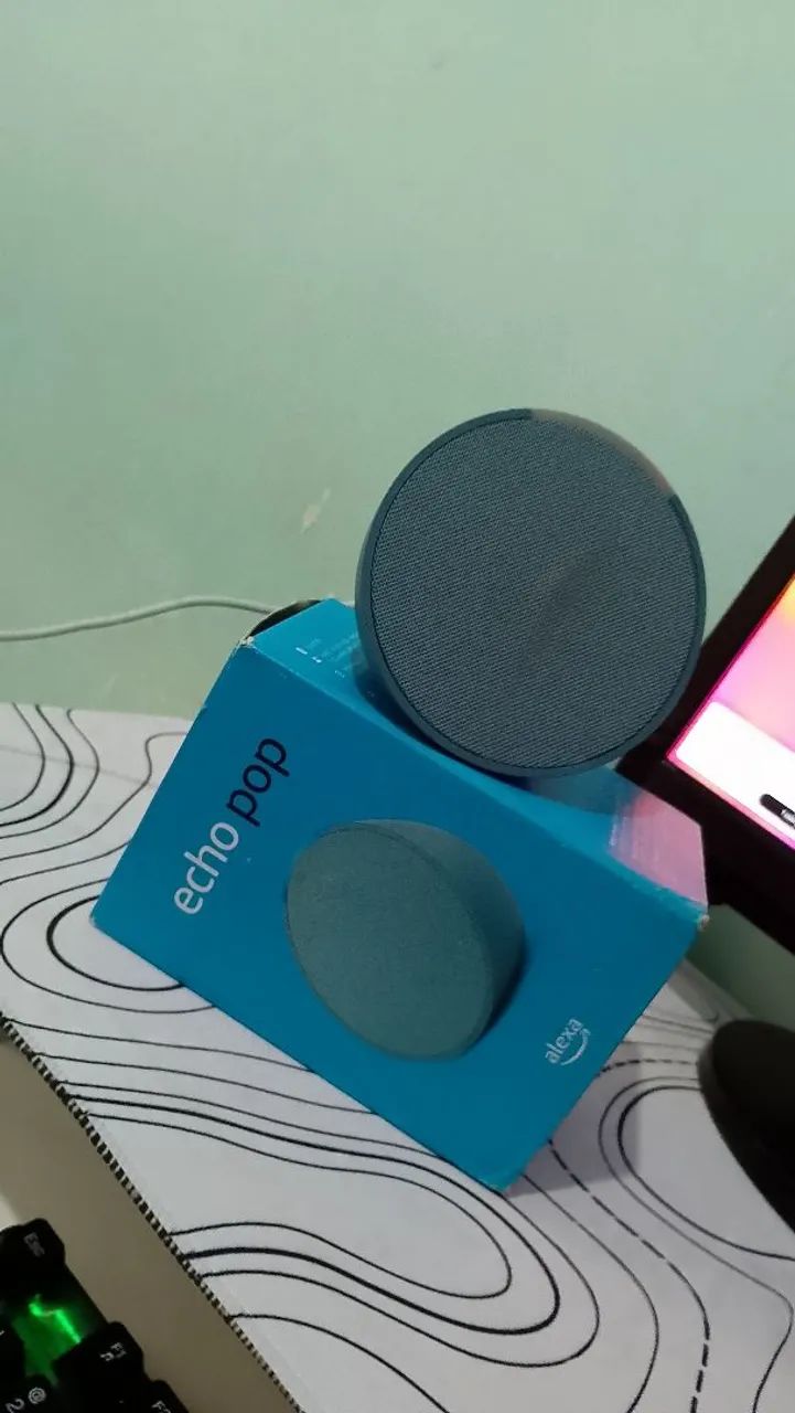Amazon Echo Pop Alexa Inteligente - Excelente Estado - Foto 2