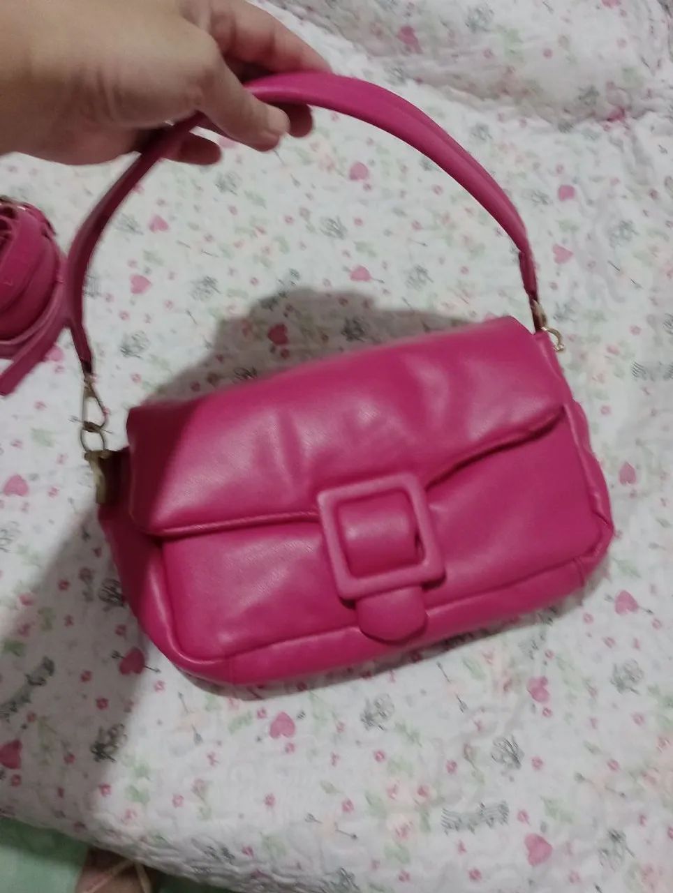 BOLSA PINK BAQUETE - Foto 2