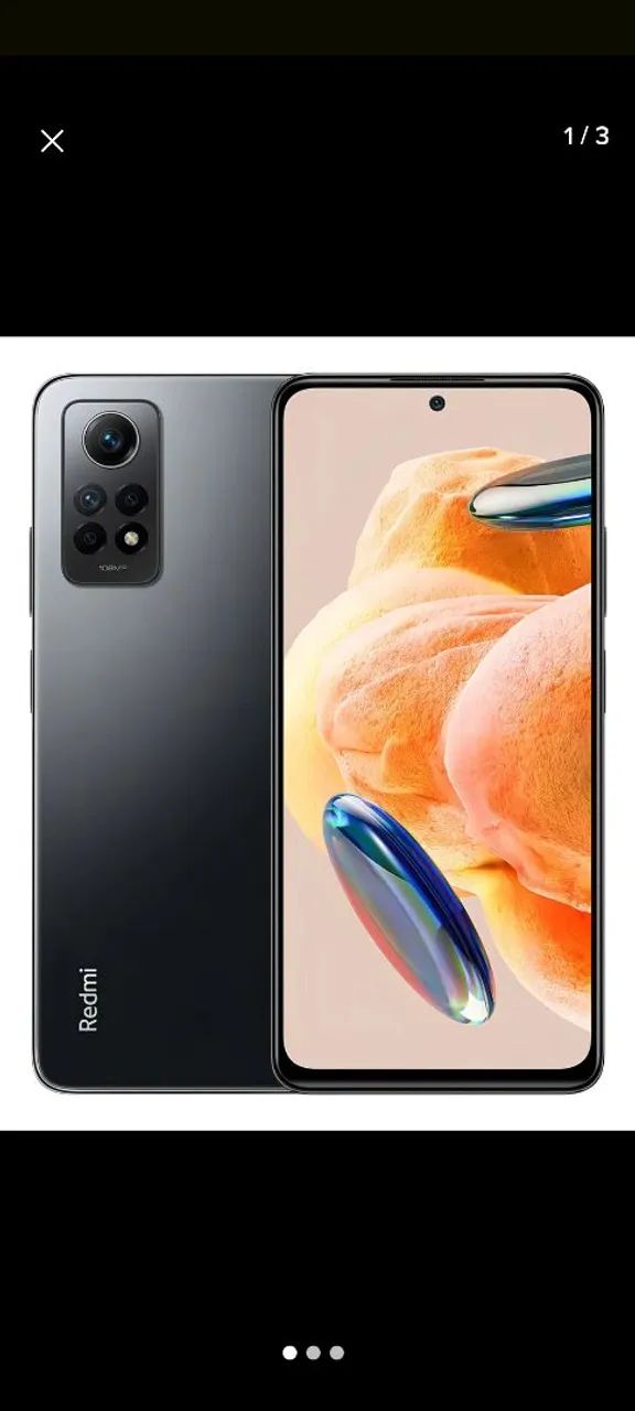 Redmi Note 12 Pro Graphite Gray<br>com 8GB de RAM e 128GB - Foto 3