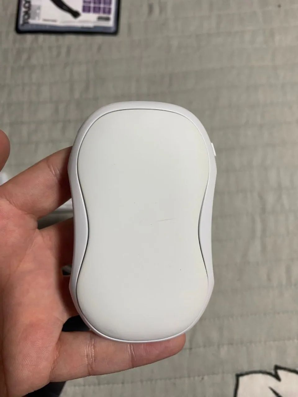 Powerbank + Aquecedor de Mão Digital N20 Branco - Foto 2