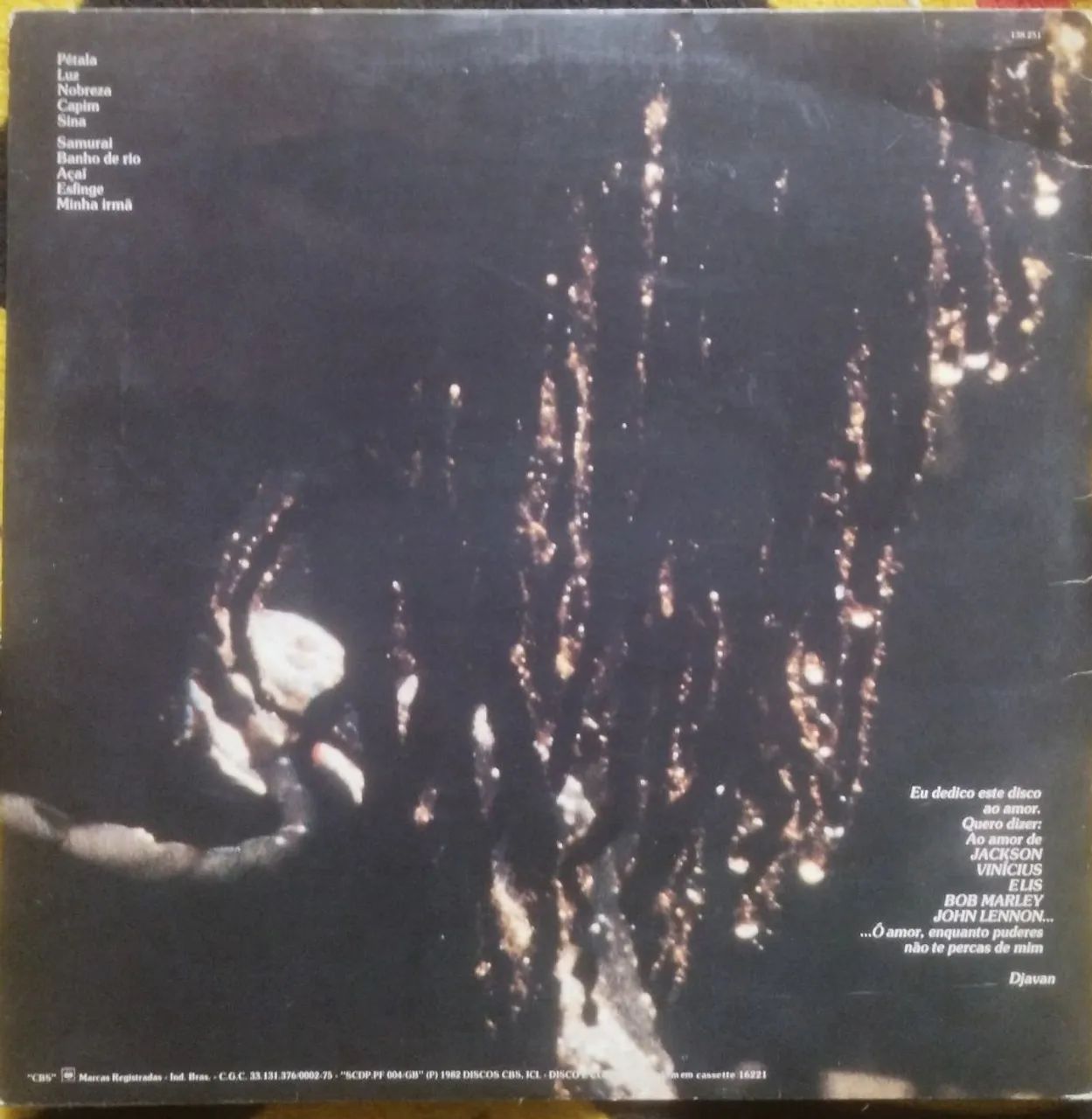 LP Djavan - Luz 1982 - Foto 2