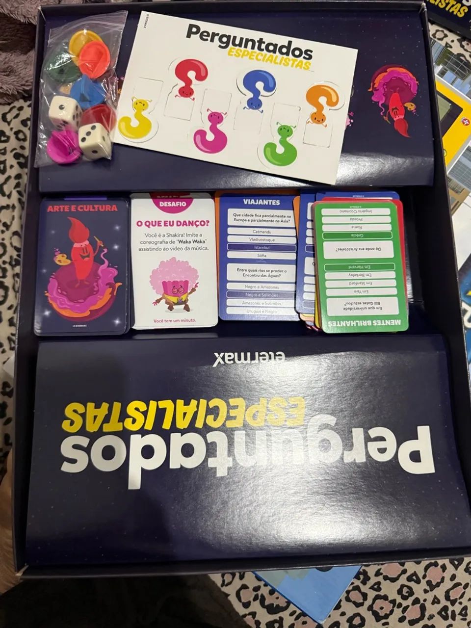 Perguntado jogo de tabuleiro 