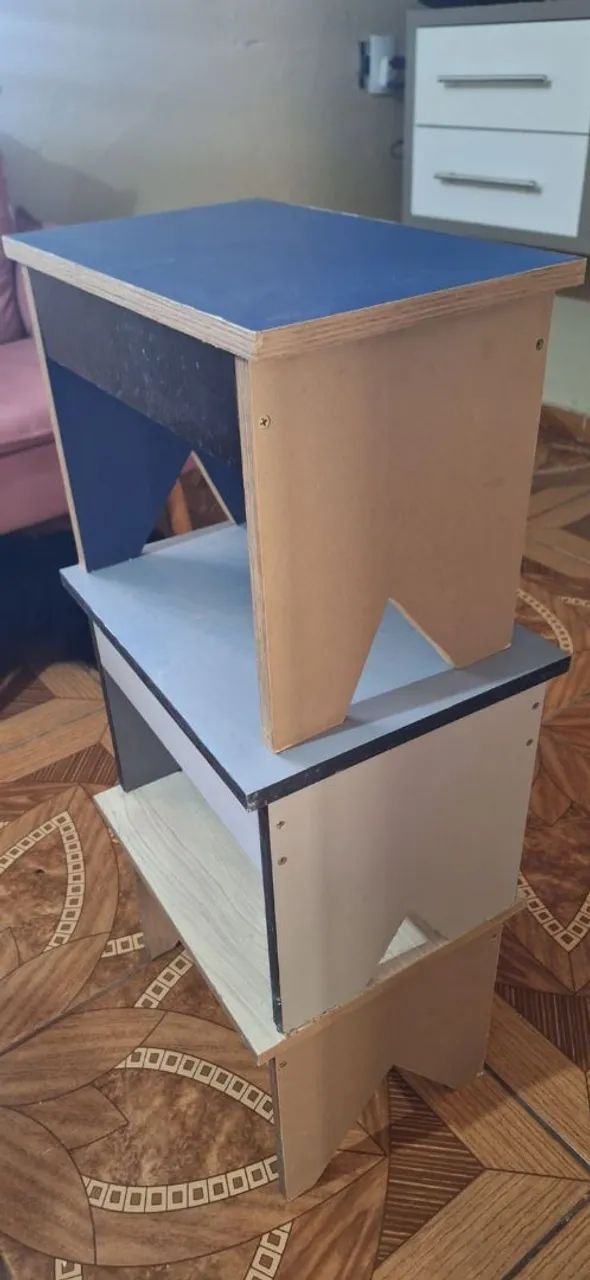 Bancos EM MDF várias cores - Foto 4