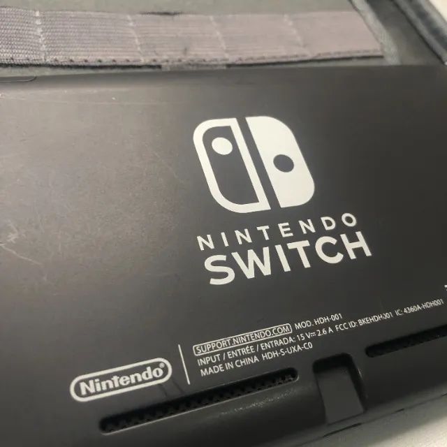 Nintendo Switch Lite Cinza - Pouco uso (Completo c/ Capa e Case) - Foto 5