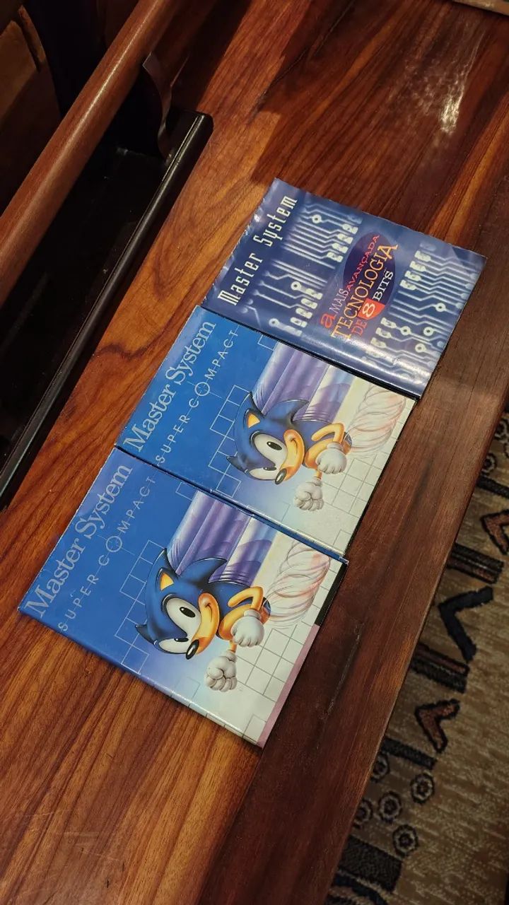 Lote 3 posters Master System