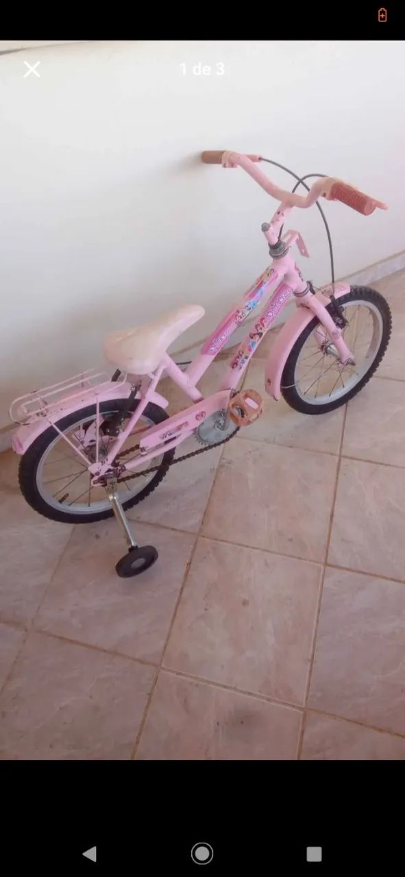 Bicicleta aro 16, só pegar e andar. - Foto 2