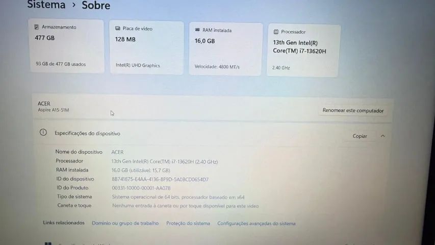 Notebook Acer Aspire GO 15 - Foto 2