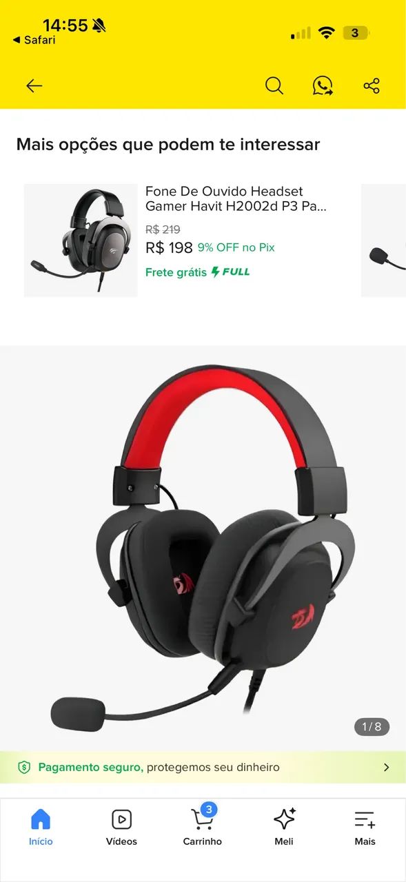headset testagem - Foto 2