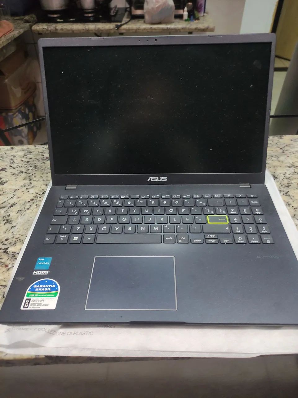 Notebook Asus novo com 3 meses de uso com nota fiscal e caixa - Foto 2