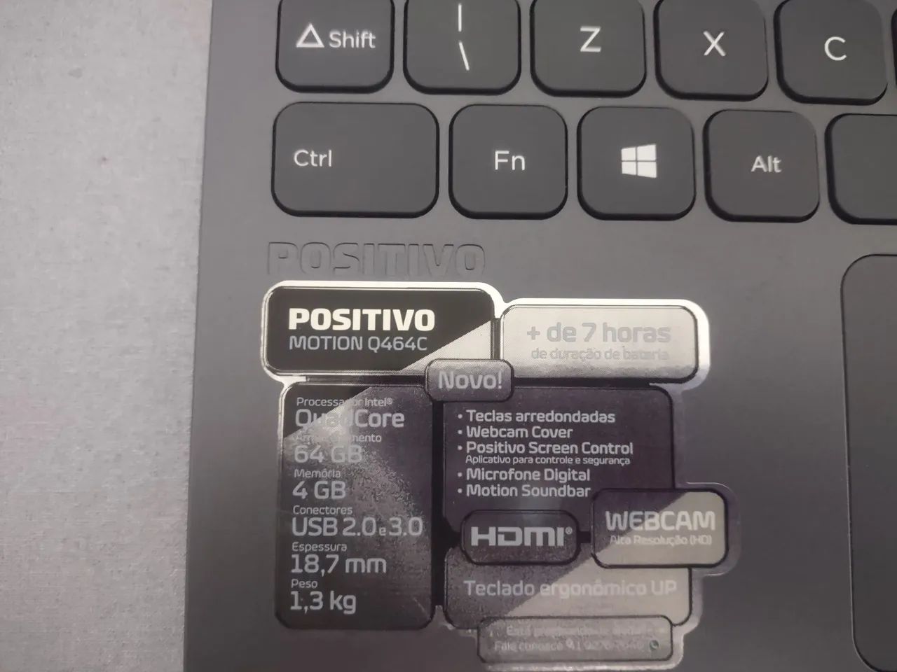 Notebook Positivo  - Foto 4