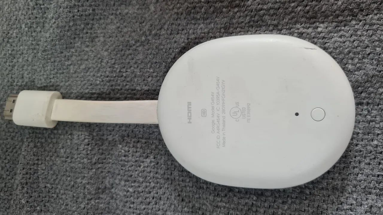 Google Chromecast 4 com Google TV HD Branco - Foto 2