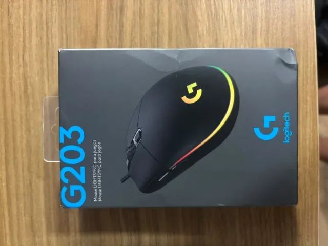 Mouse Logitech G203 Lightsync RGB Gamer - Foto 2