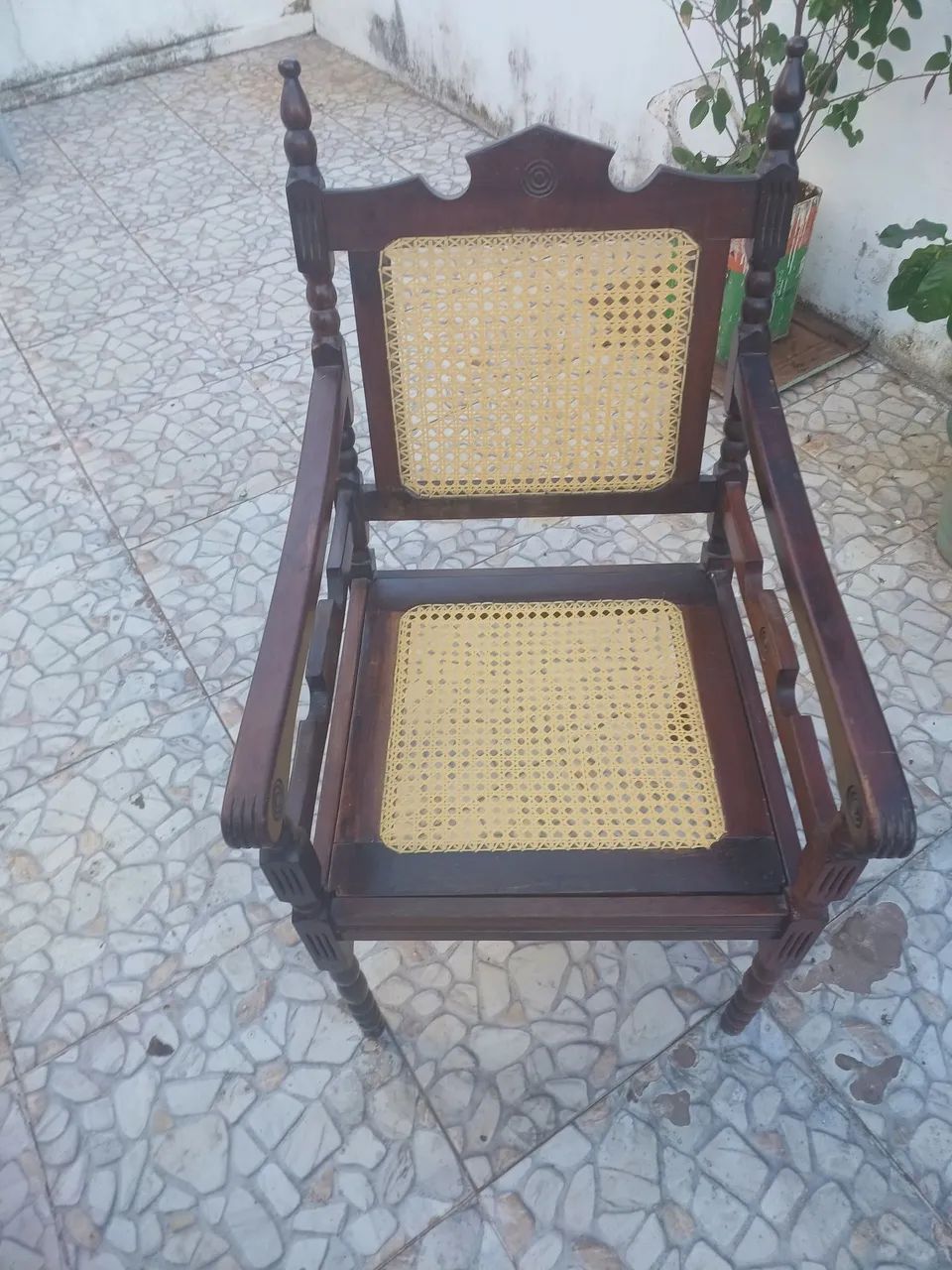 Jogo de cadeira palhinhas  - Foto 4