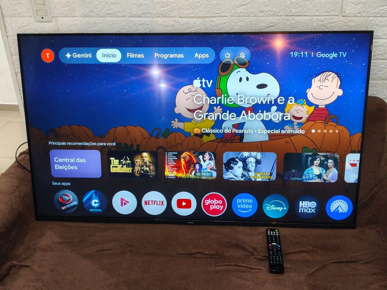 Vendo tv 4k 55 polegadas philco Google tv  - Foto 2