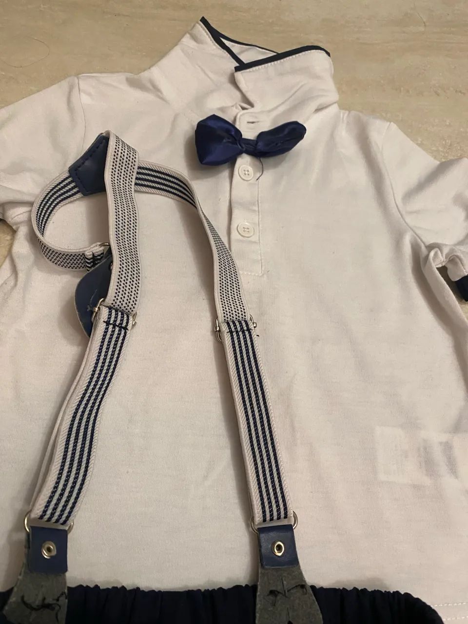 Roupa infantil  criança Gravata 03 anos - Foto 3